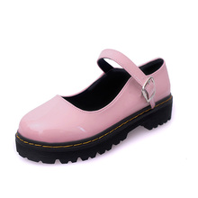 Обувь в стиле «лолита» для японских студентов; обувь для девушек; JK Commuter; Униформа; обувь из искусственной кожи; обувь Mary Jane на платформе 2024 - купить недорого