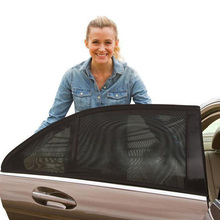 Universal 54*110 cm Car Window Sun Shade UV Protection Sun Shade Mesh Protection Against Mosquito Dust 2024 - buy cheap