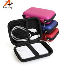 A Ausuky Case Cover For Cable Pouch 2.5 inch Power Bank USB External HDD Hard Disk Drive Protect Protector Bag 25 2024 - buy cheap