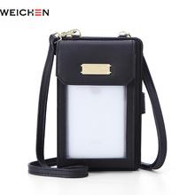 Weichen-Bolsos de hombro pequeños para mujer, Mini bolso cruzado de diseñador de marca, para teléfono móvil, cartera 2024 - compra barato