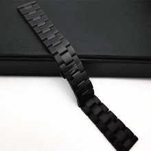 10PCS/lot High quality 18MM 20MM 22MM 24MM Solid Stainless steel 304 watch strap Watch band men and woman watch bands -WBT004 2024 - buy cheap