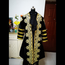 D-334 male black Victorian /Civil War mens period costume Medieval Renaissance stage performance/Prince charming William 2024 - buy cheap