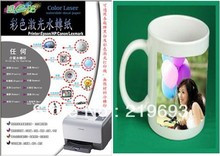 No shipping cost, white color background A4 size color laser waterslide decal paper 2024 - buy cheap