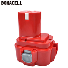 Bonacell 2000mAh Power Tools Battery for MAKITA 9120 9122 9133 9134 9135 9135A 6222D 6260D L10 193977-7 638344-4-2 9120 9122 2024 - buy cheap