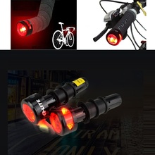 Q-LITE Mountain Bike Bar End Light Road Bike Bar End Light Super Turn Signal Rear Light Bicycle Handlebar End Light 2024 - buy cheap