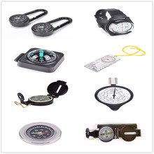 Brújula de muñeca táctica de ABS, regla especial para reloj militar al aire libre, banda negra, equipo de senderismo, brújula y GPS, 1 ud. 2024 - compra barato