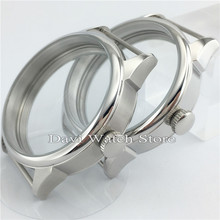 42mm Stainless Steel Watch Case Fit eta 6497/6498 Seagull ST36 Movement mens watch 2024 - buy cheap