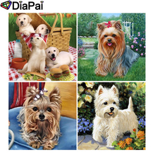 DIAPAI Full Square/Round Drill 5D DIY Diamond Painting "Animal dog" 3D Embroidery Cross Stitch 5D Decor Gift 2024 - buy cheap