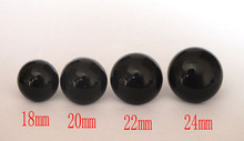 Olhos de segurança de plástico preto tamanho mista para amigurumi toys 18-24mm pode escolher 2024 - compre barato