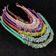 Mixed Color Shell Natural Rose Quartz Stone Aventurine Crystal Chips Beads Pendant Handmade Necklace 1pc 2024 - buy cheap