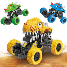 Dinosaur Climbing Car Big Wheel Off Road Vehicle Tyrannosaurus Model Pull Back Car Toys for Children Birthday Christmas Gift 2024 - buy cheap