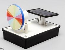 Newton seven - color optical disk included solar cell Seven colour disk  Physical experimental instrument 2024 - buy cheap