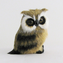 free shipping handmade owl figurines artificial owl decoration mini owl for ornament 2024 - buy cheap