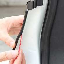 Автомобильная Дверь Защита от царапин полоса защита края резиновое уплотнение наклейка отделка Стайлинг для Lada Granta Vesta Xray для Toyota Hyundai Ford 2024 - купить недорого