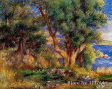 Pinturas de paisagens de Pierre Auguste Renoir Paisagem perto Manton pintados à Mão da arte da lona de Alta qualidade 2024 - compre barato