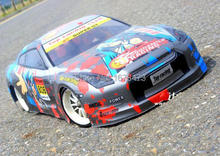 LEKYLUKY S037 1/10 1:10 PVC painted body shell 190mm for 1/10 R/C racing car 2pcs/lot 2024 - buy cheap