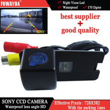 Fuwayda-câmera de ré para sony ccd chip, espelho para estacionamento do carro, imagem com guia 2024 - compre barato