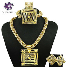 dubai gold jewelry fine jewelry sets women fashion necklace fine jewelry sets women necklace18k  jewelry sets 2024 - buy cheap