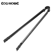 1 Piece Black Iron BBQ Tools Charcoal Tongs Handle Barbecue Clips Clamp Tools Portable Outdoor Picnic Gadget Multifunction Tongs 2024 - buy cheap