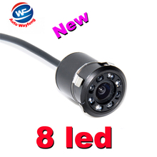 CCD 8 LED CCD Car Rearview Camera Night 170 Wide Angle Car Rear View reverse Backup camera 2023 - buy cheap