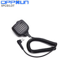 5PCS 2pins M plug microphone speaker KMC-17 for motorola for gp88s ep450 cp040 gp3188 hytera tc700 tc620 cb radio Mic Speaker 2024 - buy cheap