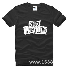 Punk rock Sex Pistols loose Men's T-Shirt T Shirt For Men 2015 New Short Sleeve Cotton Casual Top Tee Camisetas Masculina 2024 - buy cheap