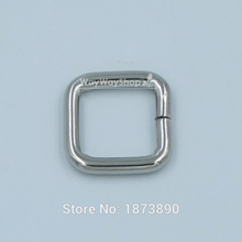 50 шт. 1/2 дюйма 12 мм прямоугольное кольцо не сварное для D Dee кольцо Ленточные пряжки 2024 - купить недорого