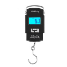 50kg 5g LCD Screen Digital Hanging Scale with Backlight and Hook Electronic Weighing Luggage Scale Travel Balance Scales WH-A08L 2024 - buy cheap