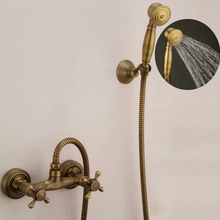BECOLA shower faucet antique bronze bathroom shower head kit and bathtub faucet shower set GZ-695 2024 - buy cheap