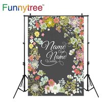 Funnytree cenário para fotochamada de casamento, plano de fundo, pureza para flores e festa, amor para recém-nascidos, fotografia 2024 - compre barato