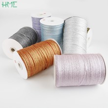 20 Yards 3mm Beading Glitter Ribbon Gift Packing Belt Cord String Rope For Wedding Party Handmade Accessories Jewelry Making 2024 - buy cheap