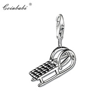 Colgante de plata 2018 pura para hombre y mujer, joyería de moda, regalo de Plata de Ley 925 2024 - compra barato