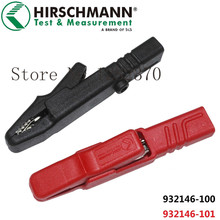 [SA] German imports HIRSCHMANN AK2S 4mm socket or tighten the screw terminal insulated alligator clips  --10PCS/LOT 2024 - buy cheap