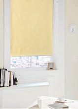 Custom Made 100% Polyester  Blackout  Roller Blinds in Yellow Window Curtains for Living Room 2024 - buy cheap