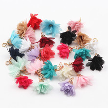 100pcs Mixed Color Flower Tassel 20mm Mini Tassels For Jewelry Diy Cell Earring Necklace Charms Mobile Phone Straps Accessories 2024 - buy cheap