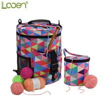 2 Size Yarn Storage Knitting Yarn Empty Bag Big Capacity Storage Bag Home Crochet Hooks Thread Yarn Sewing Accessories Mom Gifts 2024 - buy cheap