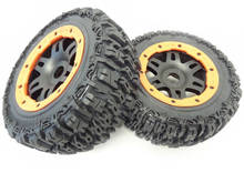 King Motor Rear T1000 GT Pioneer Knobby Tire Set  Fits HPI ajia 5T 5SC LOSI 5ive T 2024 - buy cheap