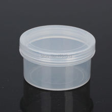 50 pcs Small screw-top round transparent plastic box PP box product packaging Container Box 2024 - buy cheap