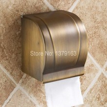 Fixado na parede de bronze antigo banheiro suporte papel higiênico rolo suporte tecido/acessório do banheiro aba303 2024 - compre barato