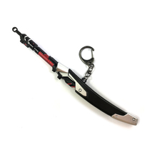 Bsarai OW young Oni Blackwatch Sentai Bedouin  Genji 17cm/6.7" sword Toy Model Key Chain Ring 2024 - buy cheap