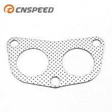 CNSPEED 5pcs/lot Aluminum Exhaust Gasket/Car Engine Downpipe Flange/Exhaust Pipe Gasket For Honda D15-B18 Car YC101117 2024 - buy cheap