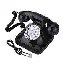 WX-3011 винтажный многофункциональный домашний телефон ретро проводной стационарный телефон старые телефоны для домашнего гостиничного офиса 2024 - купить недорого