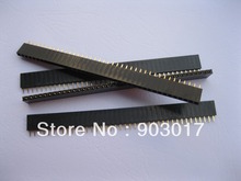 120 pcs Pitch 2.54mm 1x40 40pin Female Pin Header Socket Single Row Strip Gold Plated 2024 - buy cheap