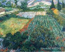 artwork of Vincent Van Gogh Field with Poppies modern paintings oil reproduction handmade High Quality 2024 - buy cheap