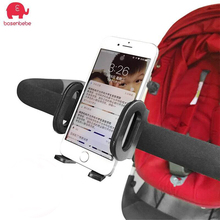 Baby Stroller Mobile phone holder  Infant Stroller Bicycle Carriage Cart Accessory Plastic Bottle Cup Holder Baby Activity Produ 2024 - buy cheap