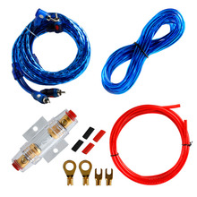 OOTDTY-soporte para Subwoofer de Audio para coche, Kit de fusibles de amplificación de Cable, 1500W, 8ga 2024 - compra barato