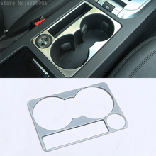 ABS Chrome Car Interior Cup Holder Frame Cover Trim For Land Rover Discovery Sport 2015-2018 Auto Accessories 2024 - buy cheap