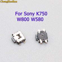 ChengHaoRan-botón de encendido y apagado de volumen, piezas de repuesto para Sony K750 W800 W580, 5 uds. 2024 - compra barato