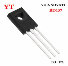  100PCS Power Transistor BD137 NPN 1.5A/60V TO-126 transistor Best quality 2024 - buy cheap