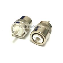 5pcs RF Coax Plug PL259 UHF Male for RG5 RG6 5D-FB LMR300 Cable  straight Connector 2024 - buy cheap